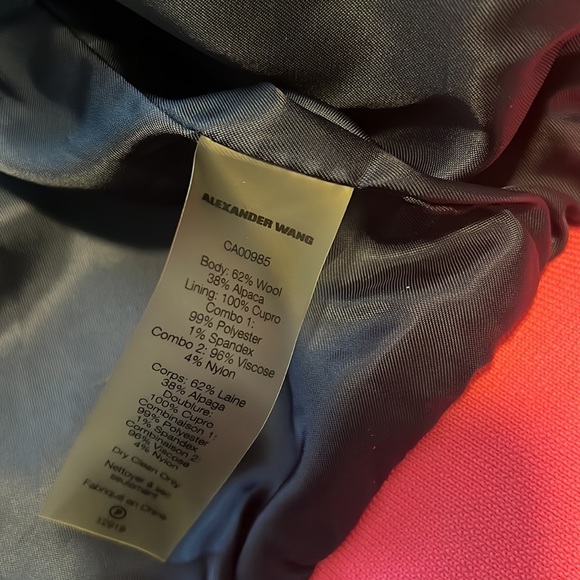 ALEXANDER WANG FURRY JACKET - Picture 3 of 3